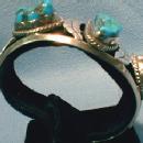 Navajo Turquiose Pawn Bracelet - Sterling Silver Ethnographic Jewelry