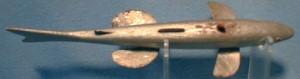 old Carved Wood Fish Decoy - Hand Carved Working Sporting Lure