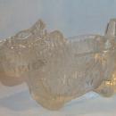 SCOTTIE DOG Clear Glass Creamer