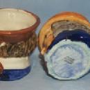 Two OCCUPIED JAPAN Porcelain Character Jugs