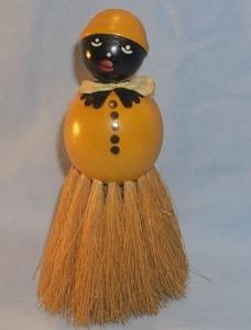 MAMMY Wooden Whisk Broom - Ethnographic