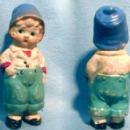 old vintage Bisque Porcelain Toy Doll DUTCH BOY Figure