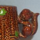 SQUIRREL Handled Porcelain Salt and Pepper Shakers