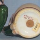 Gypsy Handled Porcelain Salt and Pepper Shakers