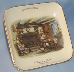 NIAGARA FALLS, CANADA Souvenir Porcelain Pin Dish
