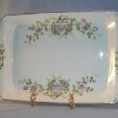 Beautiful Hand Painted BIRD Design Porcelain Dresser Tray