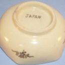 Three Hand Painted Gold Trimmed Porcelain Nut Bowls