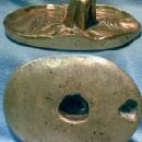 Brass Dish Grotesque Mans Face - Vintage Figural Brass Dish - Metalware