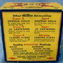 Western SUPER X Shotgun Shell Box w/Paper Shells - Sporting Advertising