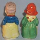 DUTCH COUPLE Porcelain Salt and Pepper Shakers