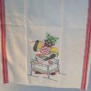 Crocheted Ethnographic MAMMY Broadcloth Dish Towel.