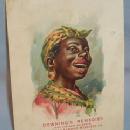 Ethnographic Advertising Trading Card Black Woman Decorated DOWNING'S REMEDIES