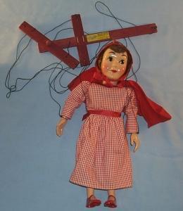 LITTLE RED RIDING HOOD Hazelle's Popular Marionette In Original Box - toys