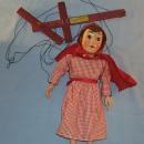 LITTLE RED RIDING HOOD Hazelle's Popular Marionette In Original Box - toys