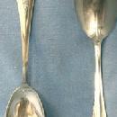 vintage CHATHAM Silver Sugar Spoon - 1915 Arts & Crafts Era CHATHAM Pattern