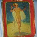 1937 COCA COLA Advertising Serving Tray