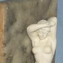 Marble Bookend with Nude Figurine - Misc.