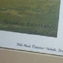 Print of Kentucky Racehorse with Black Groom in Glassed Frame - Ethnographic