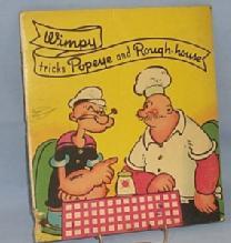 Colorful WIMPY TRICKS POPEYE AND ROUGH-HOUSE Book - Paper