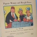 Colorful WIMPY TRICKS POPEYE AND ROUGH-HOUSE Book - Paper