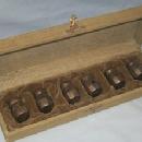 Set of Six Sterling Silver Shakers in Original Box - Metalware