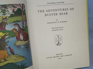 BUSTER BROWN Bedtime Story Book - Paper