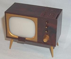 TINY TV Salt and Pepper Set in Original Box - Misc.