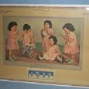 ADRIAN COAL COMPANY Advertising 1937 Calendar with THE DIONNE QUINTUPLETS Illustration