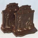 Cast Iron THE GEISHA GIRL Bookends Metalware