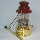 Polished Brass AGM Kerosene Lantern With Hand Pump Sporting.