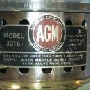 Polished Brass AGM Kerosene Lantern With Hand Pump Sporting.