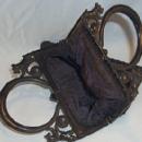 SCOTTIE DOG Dark Blue Child's Crocheted Purse - Toys