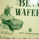 BENNE WAFERS Advertising Tin - Ethnographic