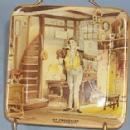 English Staffordshire MR. PECKSNIFF Porcelain Tray
