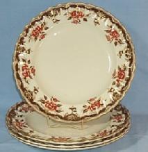 Four MORTLOCK'S OXFORD STREET Porcelain Plates