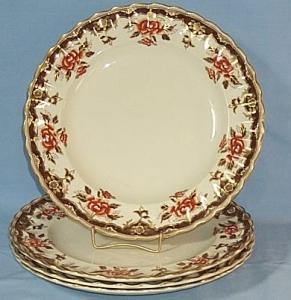Four MORTLOCK'S OXFORD STREET Porcelain Plates