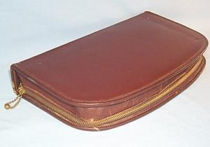 Man's Traveling Vanity Set in Leather Case - Misc.