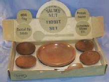 Cherrywood SALTED NUT TIDBIT SET in Original Box - Misc.