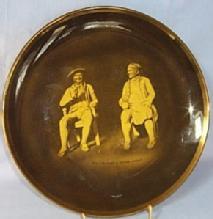 Ridgways TAM O'SHANTER & SOUTER JOHNNY Commemorative Porcelain Hanging Plate