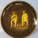 Ridgways TAM O'SHANTER & SOUTER JOHNNY Commemorative Porcelain Hanging Plate
