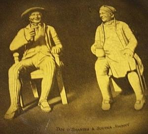 Ridgways TAM O'SHANTER & SOUTER JOHNNY Commemorative Porcelain Hanging Plate
