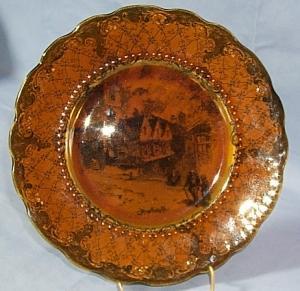 Ridgways TAM O'SHANTER & SOUTER JOHNNY Commemorative Porcelain Hanging Plate
