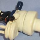 Ethnographic BLACK CHEF WITH CAKE Wooden Figurine