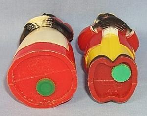 AUNT JEMINA AND UNCLE MOSE Plastic Salt and Pepper Shaker Set - Ethnographic