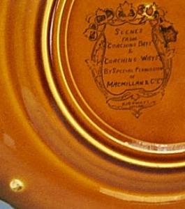 RIDGWAYS COACHING DAYS Old Marlborough Porcelain Commemorative Plate