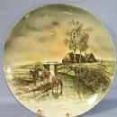 Large Porcelain VILLEROY & BOCH Decorative Hanging Plate