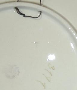Large Porcelain VILLEROY & BOCH Decorative Hanging Plate