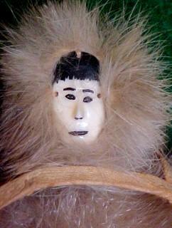 Eskimo Doll Ivory Leather - Toys