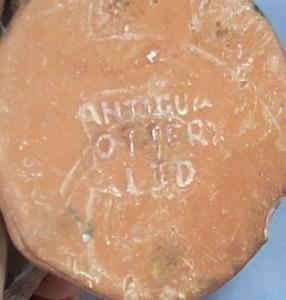 Ethnographic CARIBBEAN NATIVE ON A DONKEY Glazed Pottery Figurine