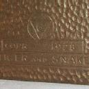 Gold Wash Cast Iron TIGER AND SNAKE Bookends Metalware